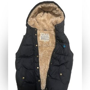 Jack Wills fleece Vest with Hood